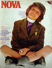 Nova magazine cover 1972 September