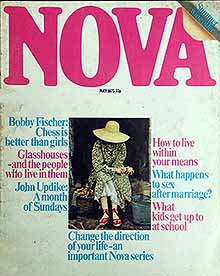 Nova magazine cover 1975 May