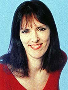Gill Hudson, editor of Eve magazine in 1980