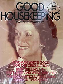 Laurie Purden leaving cover at Good Housekeeping