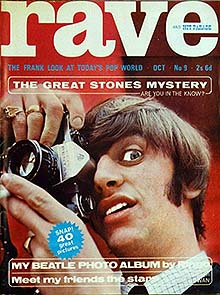 Rave magazine cover 1964 October