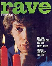 Rave magazine cover 1965 December