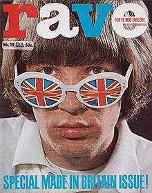Rave magazine cover 1965 November