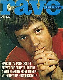 Rave magazine cover 1966 April