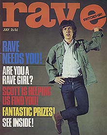 Rave magazine cover 1966 July