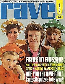 Rave magazine cover 1967 August
