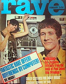 Rave magazine cover 1967 February