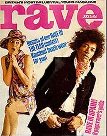 Rave magazine cover 1967 July