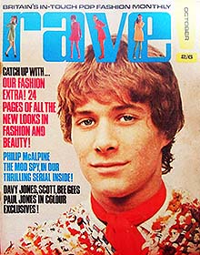 Rave magazine cover 1967 October