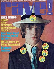 Rave magazine cover 1968 April