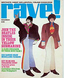 Rave magazine cover 1968 March