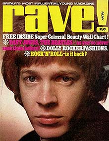 Rave magazine cover 1968 May