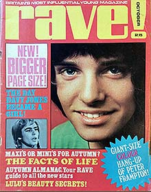 Rave magazine cover 1968 October