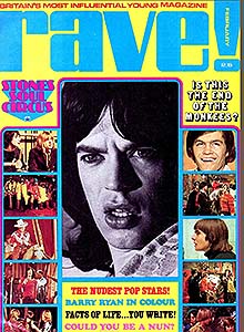Rave magazine cover 1969 February