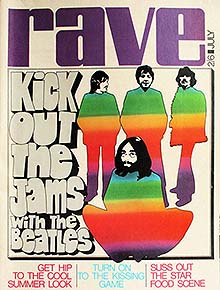 Rave magazine cover 1969 July
