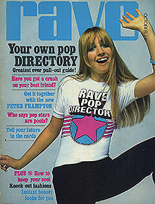Rave magazine cover 1969 October