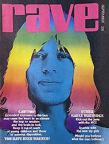 Rave magazine cover 1969 September