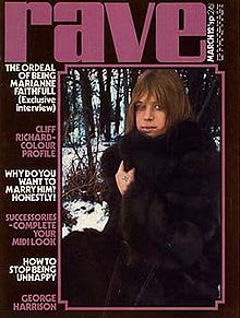 Rave magazine cover 1971 April