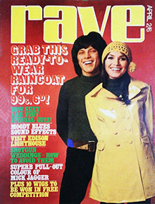 Rave magazine cover 1971 April