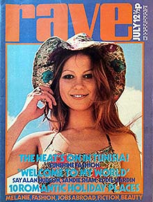 Rave magazine cover 1971 July