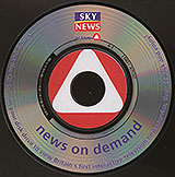 Sky News Active news on demand demo mini CD-Rom
