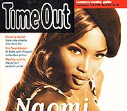 Time Out Naomi Campbell cover