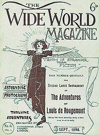 The Wide World magazine in September 1898