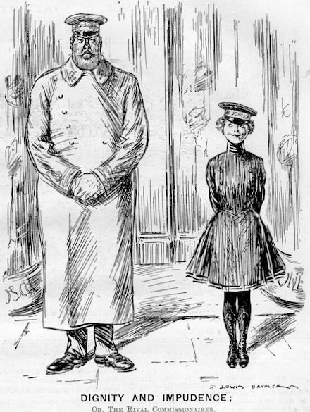 Women at war : Amazon hall porter